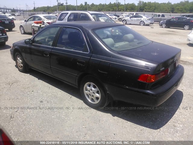 4T1BG22K2YU630410 - 2000 TOYOTA CAMRY CE/LE/XLE 黑色 照片 3