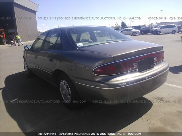 2G4WY55J521190558 - 2002 BUICK CENTURY LIMITED Pewter photo 3