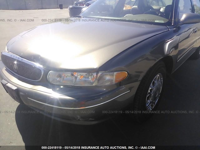 2G4WY55J521190558 - 2002 BUICK CENTURY LIMITED Pewter photo 6