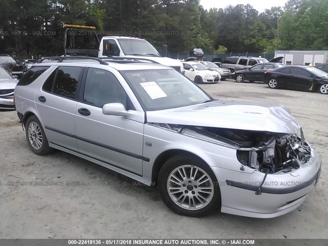 YS3ED59A453503774 - 2005 SAAB 9-5 ARC SILVER photo 1