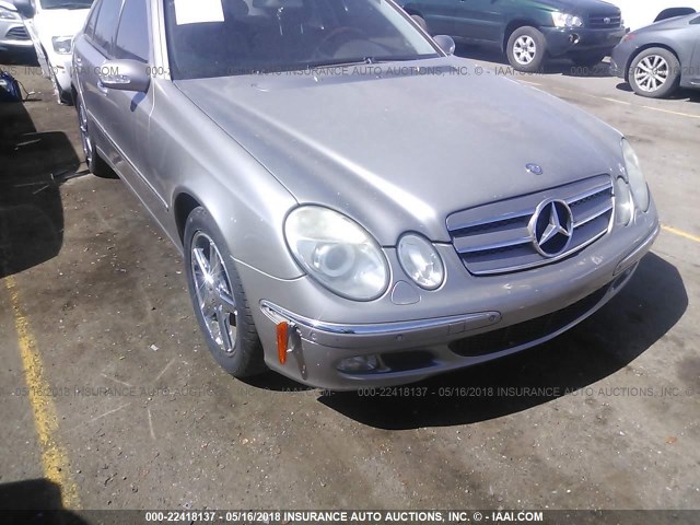 WDBUF70J14A446982 - 2004 MERCEDES-BENZ E 500 SILVER photo 6