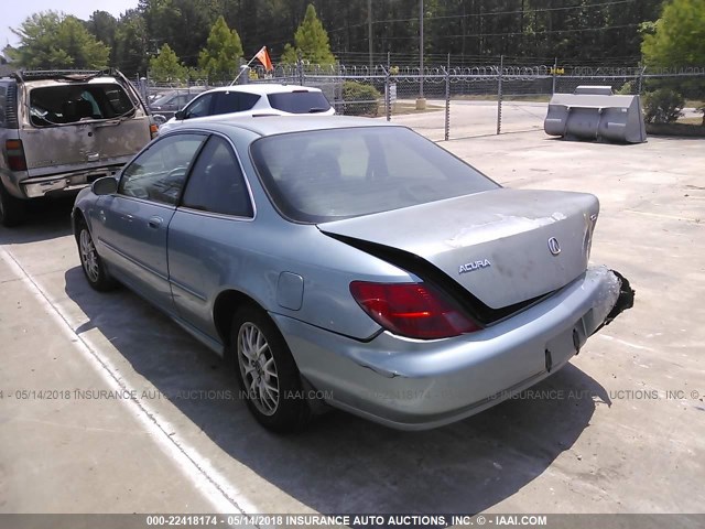 19UYA2259XL002554 - 1999 ACURA 3.0CL BLUE photo 3