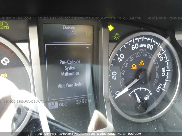 5TFRZ5CNXJX059650 - 2018 TOYOTA TACOMA ACCESS CAB/SR/SR5 BLUE photo 7