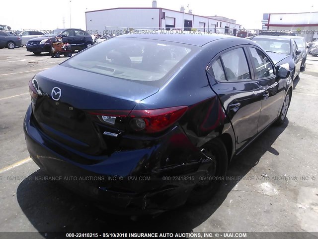 JM1BM1T70F1253396 - 2015 MAZDA 3 SV Dark Blue photo 4