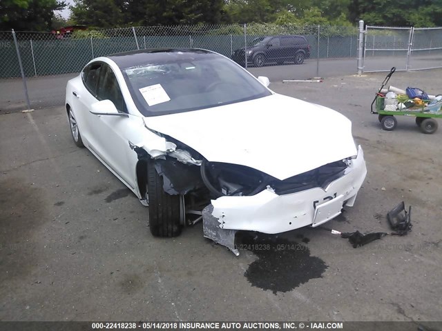 5YJSA1E24HF192316 - 2017 TESLA MODEL S WHITE photo 6
