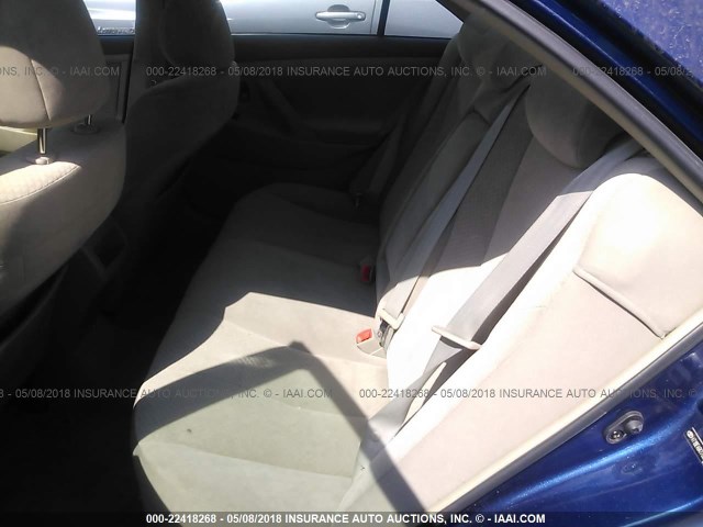 4T1BE46K77U020786 - 2007 TOYOTA CAMRY NEW GENERAT CE/LE/XLE/SE BLUE photo 8