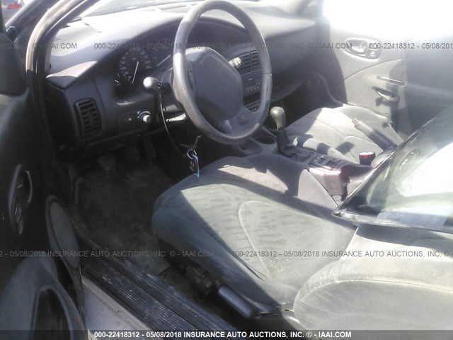 1G8ZR12782Z229693 - 2002 SATURN SC2 SILVER photo 5