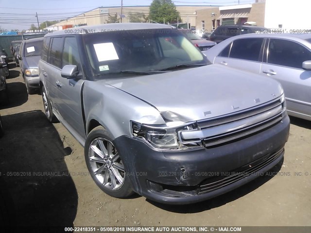 2FMHK6D83DBD04472 - 2013 FORD FLEX LIMITED SILVER photo 1