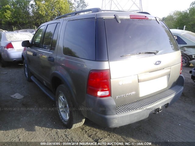 1FMZU72K93ZB49246 - 2003 FORD EXPLORER XLS/XLS SPORT 棕色 照片 3