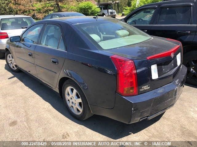 1G6DP567750112691 - 2005 CADILLAC CTS HI FEATURE V6 BLUE photo 3