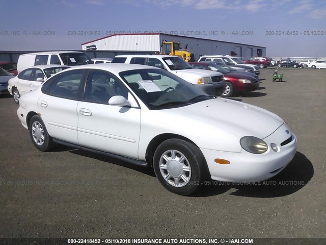 1FALP52U3VG249063 - 1997 FORD TAURUS GL WHITE photo 1