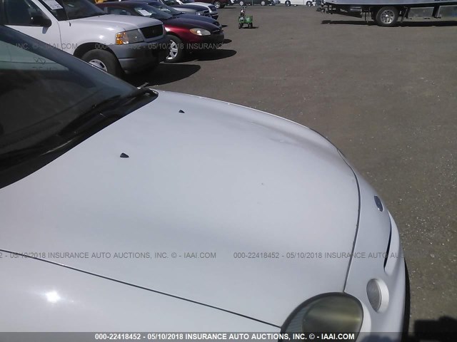 1FALP52U3VG249063 - 1997 FORD TAURUS GL WHITE photo 6