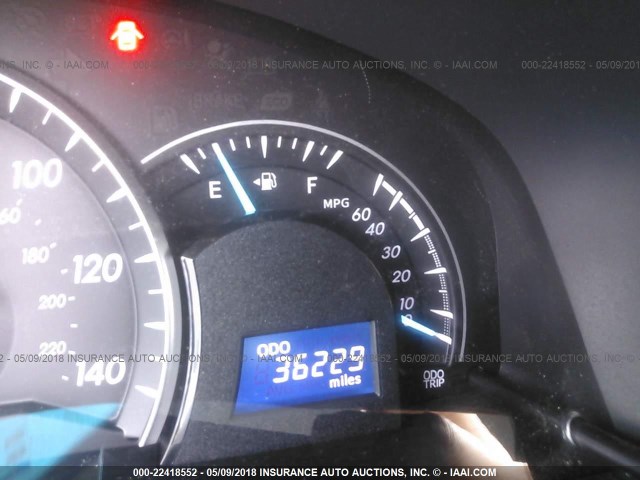 4T4BF1FK2DR330194 - 2013 TOYOTA CAMRY L/SE/LE/XLE GRAY photo 7