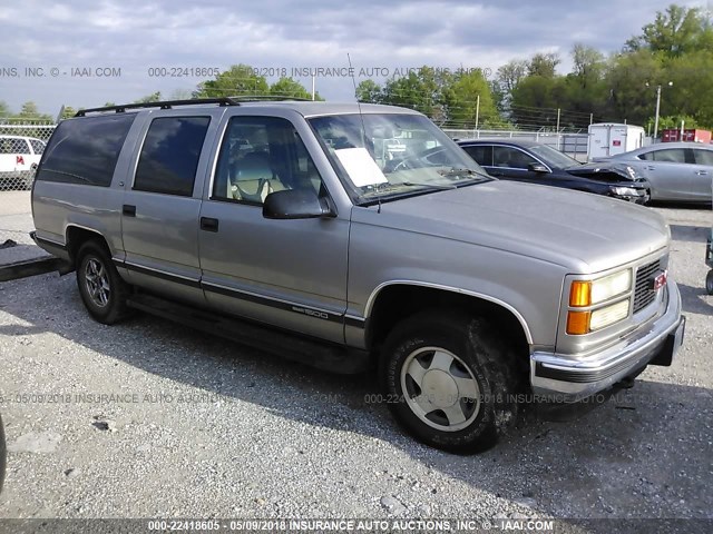 1GKFK16R7XJ787893 - 1999 GMC SUBURBAN K1500 TAN photo 1