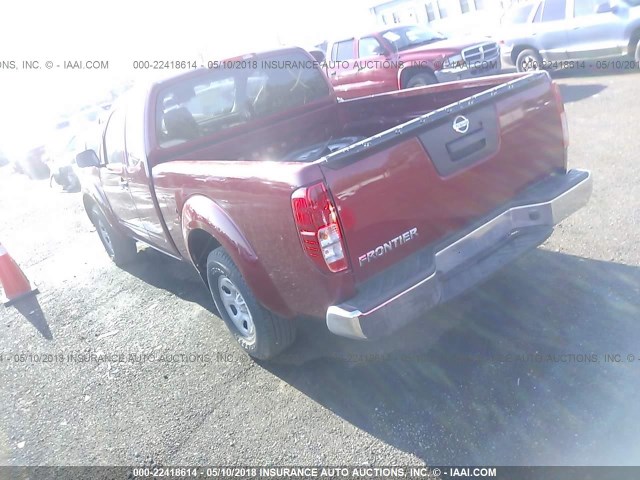 1N6BD0CTXGN751944 - 2016 NISSAN FRONTIER S/SV RED photo 3