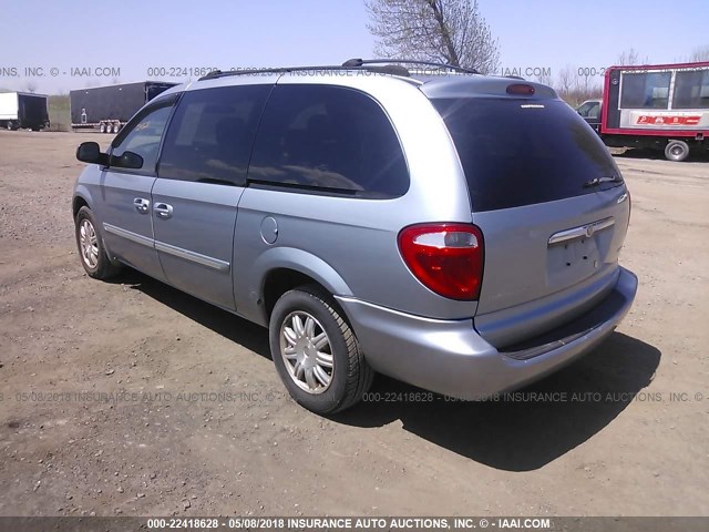 2C4GP54L54R592082 - 2004 CHRYSLER TOWN & COUNTRY TOURING BLUE photo 3