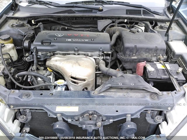 4T1BE30K43U707088 - 2003 TOYOTA CAMRY LE/XLE/SE 浅蓝色 照片 10