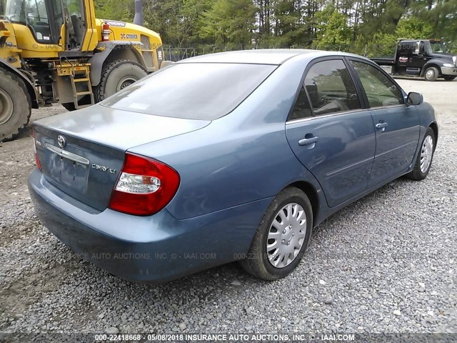 4T1BE30K43U707088 - 2003 TOYOTA CAMRY LE/XLE/SE 浅蓝色 照片 4