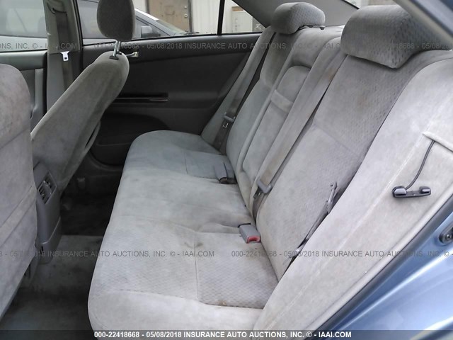 4T1BE30K43U707088 - 2003 TOYOTA CAMRY LE/XLE/SE 浅蓝色 照片 8