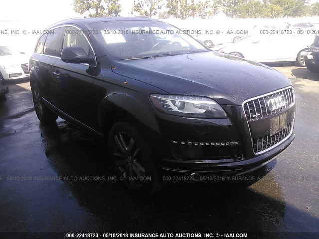 WA1LGAFE2DD007963 - 2013 AUDI Q7 PREMIUM PLUS BLACK photo 1