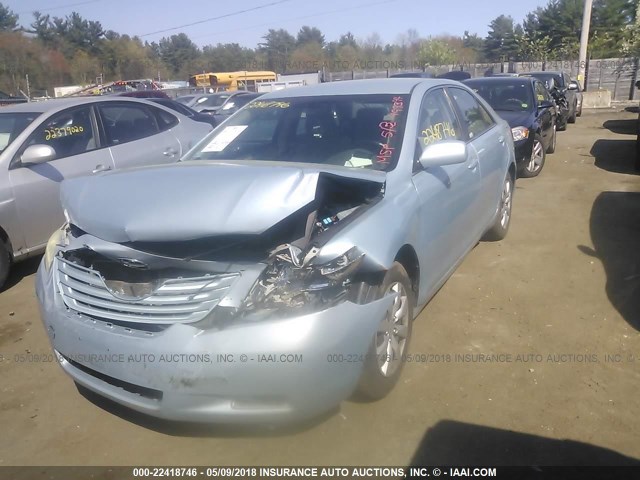 4T1BE46K57U546124 - 2007 TOYOTA CAMRY NEW GENERAT CE/LE/XLE/SE Light Blue photo 2
