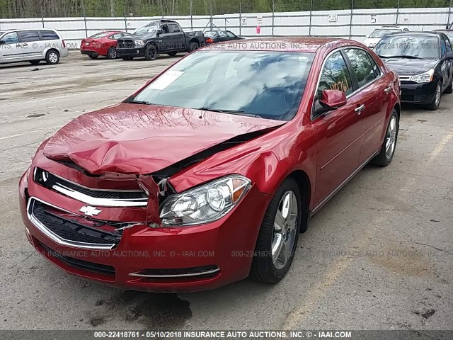 1G1ZC5E04CF358796 - 2012 CHEVROLET MALIBU 1LT 红色 照片 2