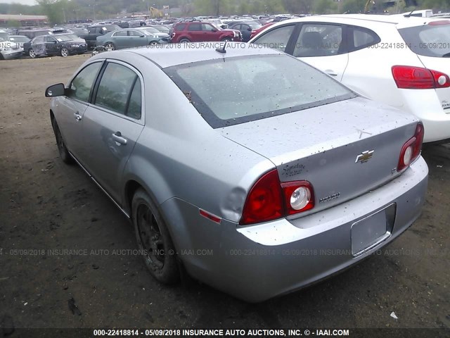 1G1ZG57B88F252961 - 2008 CHEVROLET MALIBU LS 银色 照片 3