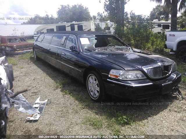2L1FM88W18X650908 - 2008 LINCOLN TOWN CAR EXECUTIVE BLACK photo 1