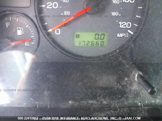 JF1SF65621G709406 - 2001 SUBARU FORESTER S Gümüş foto 7