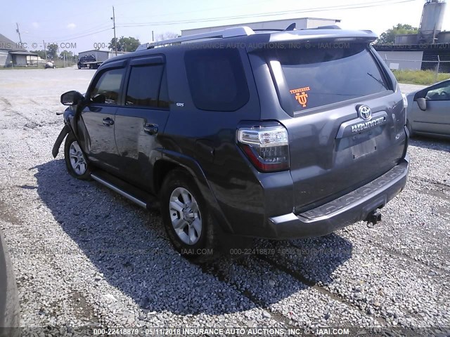 JTEBU5JR2E5185214 - 2014 TOYOTA 4RUNNER SR5/LIMITED/TRAIL GRAY photo 3