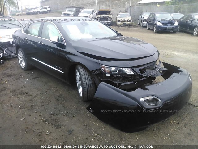 2G1145S31H9162789 - 2017 CHEVROLET IMPALA PREMIER BLACK photo 1