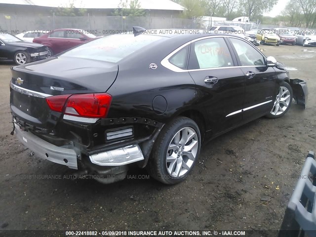 2G1145S31H9162789 - 2017 CHEVROLET IMPALA PREMIER BLACK photo 4