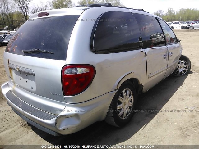 2A4GP54L66R846203 - 2006 CHRYSLER TOWN & COUNTRY TOURING SILVER photo 4
