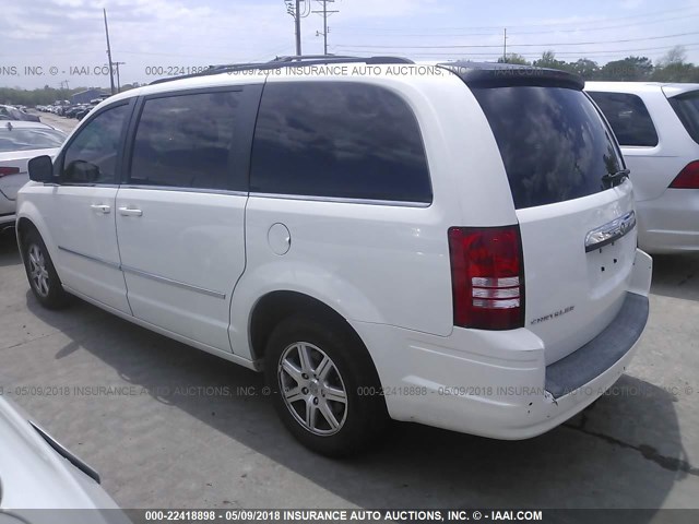 2A8HR54169R684038 - 2009 CHRYSLER TOWN & COUNTRY TOURING WHITE photo 3