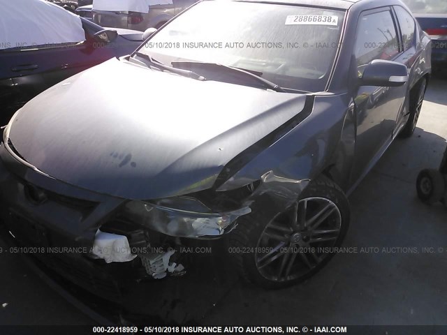 JTKJF5C78C3033946 - 2012 TOYOTA SCION TC 灰色 照片 2