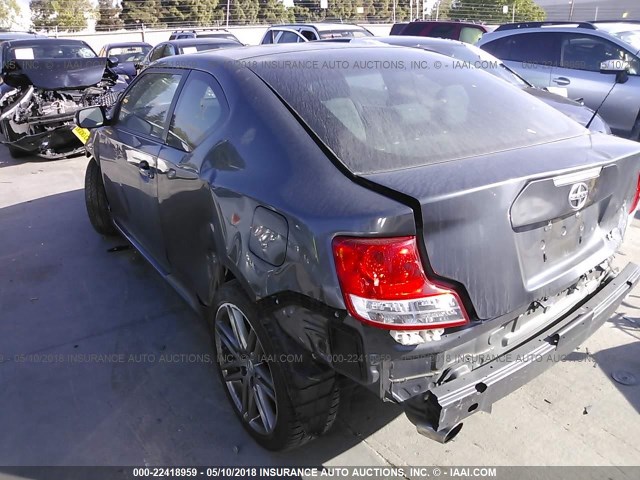 JTKJF5C78C3033946 - 2012 TOYOTA SCION TC 灰色 照片 3
