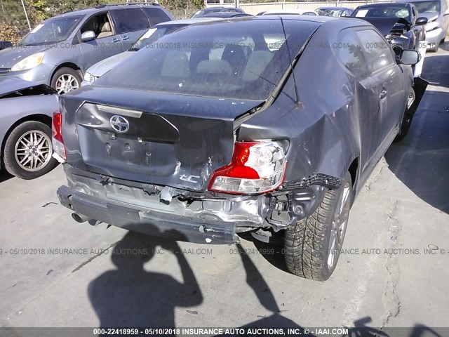 JTKJF5C78C3033946 - 2012 TOYOTA SCION TC GRAY photo 4