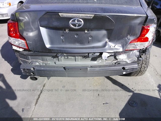 JTKJF5C78C3033946 - 2012 TOYOTA SCION TC 灰色 照片 6
