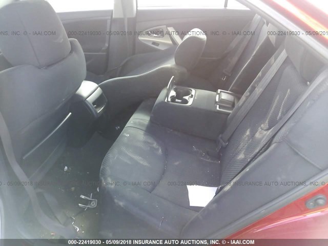 4T1BK46K18U056287 - 2008 TOYOTA CAMRY LE/XLE/SE 红色 照片 8