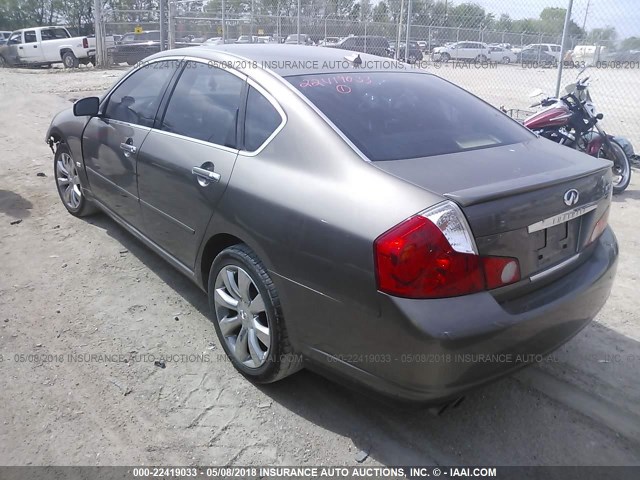 JNKAY01F27M457538 - 2007 INFINITI M35 SPORT GRAY photo 3