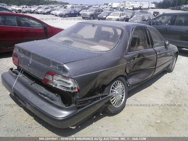 JH4KA7661MC027091 - 1991 ACURA LEGEND L TAN photo 4