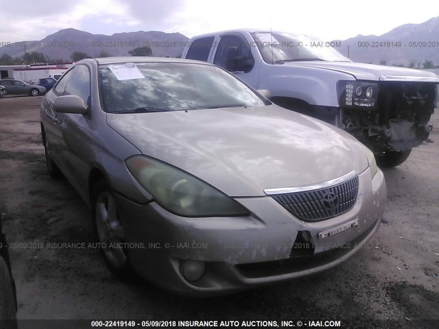 4T1CA30P04U015519 - 2004 TOYOTA CAMRY SOLARA SE/SLE ბეჟი ფოტო 1