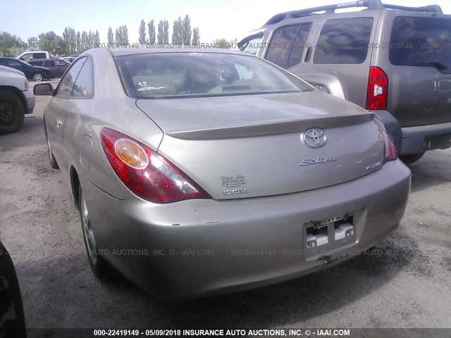 4T1CA30P04U015519 - 2004 TOYOTA CAMRY SOLARA SE/SLE ბეჟი ფოტო 3
