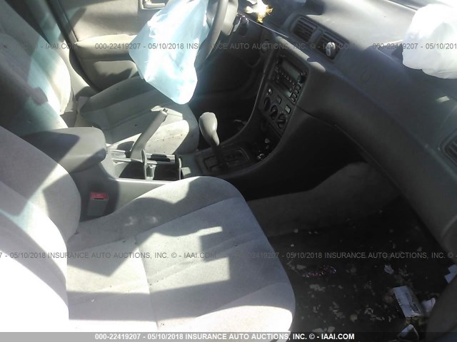 4T1BG22K21U858221 - 2001 TOYOTA CAMRY CE/LE/XLE 白色 照片 5