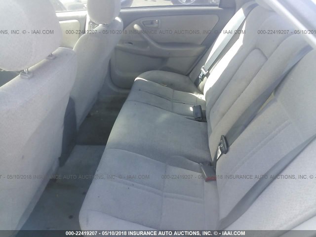 4T1BG22K21U858221 - 2001 TOYOTA CAMRY CE/LE/XLE 白色 照片 8