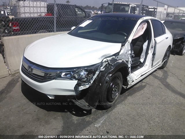 1HGCR2F62GA156122 - 2016 HONDA ACCORD SPORT 白色 照片 2
