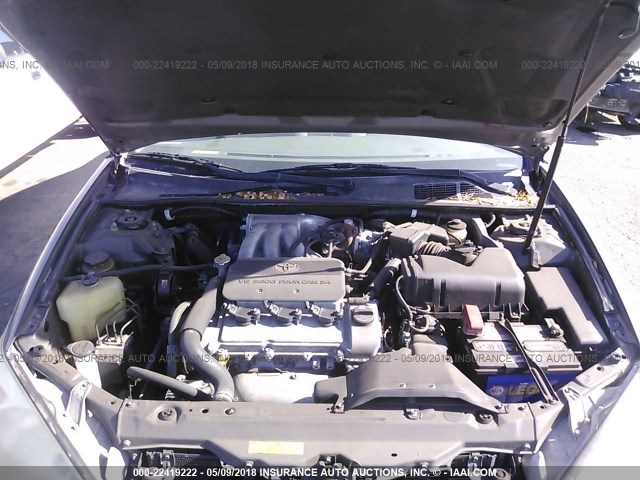 JTDBF32K530127502 - 2003 TOYOTA CAMRY LE/XLE Grau Foto 10