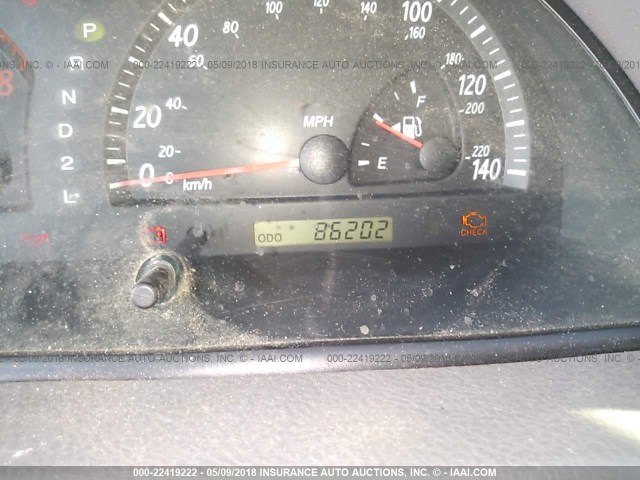 JTDBF32K530127502 - 2003 TOYOTA CAMRY LE/XLE Grau Foto 7