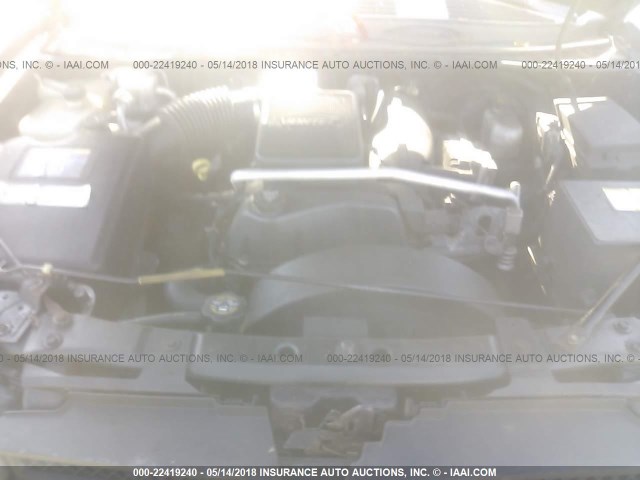 1GNET16S746196864 - 2004 CHEVROLET TRAILBLAZER EXT LS/EXT LT BLACK photo 10