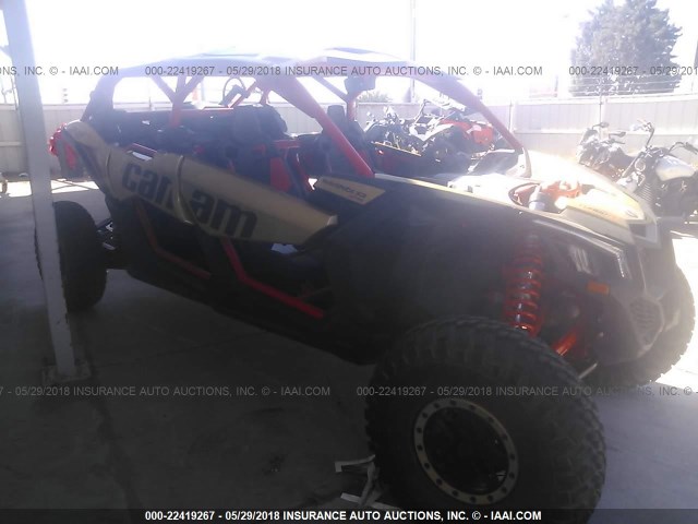 3JBVNAW27HK000235 - 2017 CAN-AM MAVERICK X3 MAX X RS TURBO R GOLD photo 1